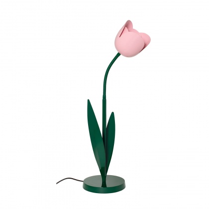 Tulip Table Lamp Pink: click to enlarge