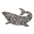 Cork Trivet Whale Blue